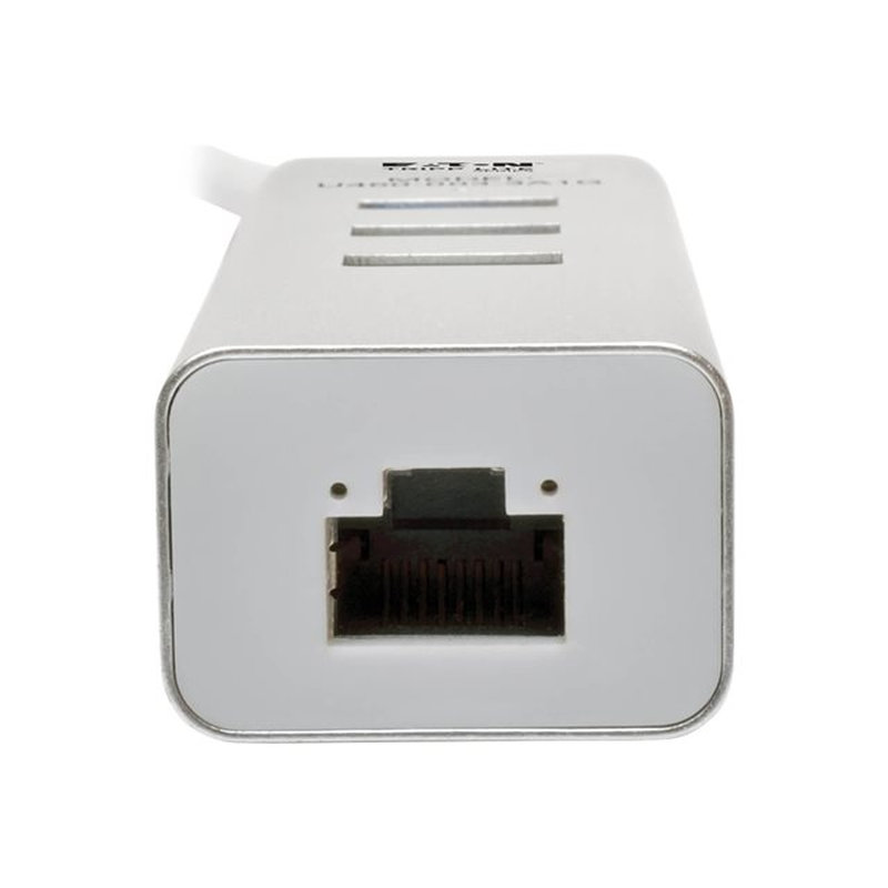 Tripp Lite Hub Adaptador Portátil USB 3.1 Gen 1, USB-C, de 3 Puertos USB-A y Puerto Gigabit Ethernet, Compatible con Thunderbolt 3 - Imagen 3