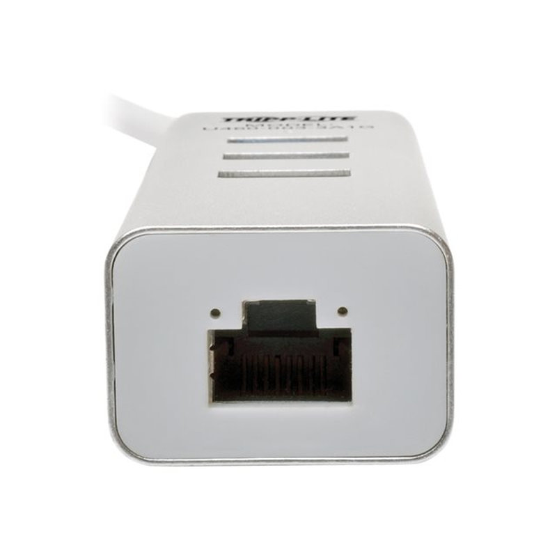 Tripp Lite Hub Adaptador Portátil USB 3.1 Gen 1, USB-C, de 3 Puertos USB-A y Puerto Gigabit Ethernet, Compatible con Thunderbolt 3 - Imagen 4