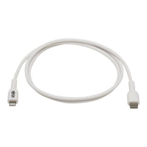 Tripp Lite M102AB-01M-WH cable de conector Lightning 1 m Blanco Tripp Lite M102AB-01M-WH cable de conector Lightning 1 m Blanco