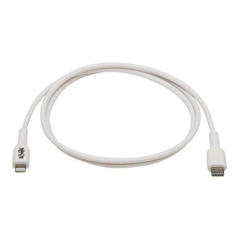 Tripp Lite M102AB-01M-WH cable de conector Lightning 1 m Blanco Tripp Lite M102AB-01M-WH cable de conector Lightning 1 m Blanco - Imagen 2