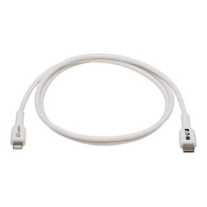 Tripp Lite M102AB-01M-WH cable de conector Lightning 1 m Blanco Tripp Lite M102AB-01M-WH cable de conector Lightning 1 m Blanco