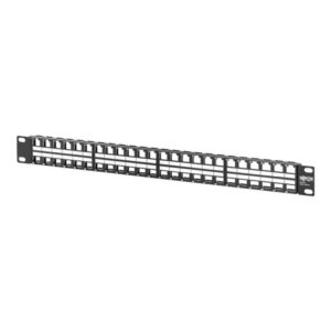 Alternative view of Tripp Lite N062-048-KJ panel de parcheo 1U
