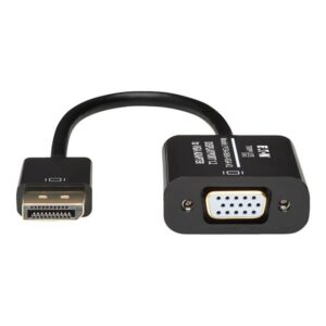 Alternative view of Tripp Lite P134-06N-VGA-V2 adaptador de cable de vídeo 0,15 m DisplayPort VGA (HD15) Negro
