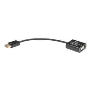 Tripp Lite P134-06N-VGA-V2 adaptador de cable de vídeo 0,15 m DisplayPort VGA (HD15) Negro Tripp Lite P134-06N-VGA-V2 adaptador de cable de vídeo 0,15 m DisplayPort VGA (HD15) Negro