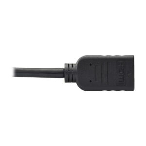 Tripp Lite P136-001 Convertidor Adaptador de Video DisplayPort a HDMI, HDCP, Negro (M/H), 30.5 cm [1 pie]