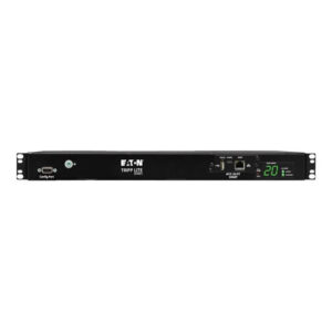 Alternative view of Tripp Lite PDUMH20HVATNET PDU Monofásico Controlable con Switch de Transferencia Automática 3.8kW, 2 Entradas C20 de 200-240V, 8 Tomacorrientes C13 y 2 C19, 1U, TAA