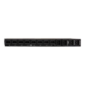 Tripp Lite PDUMH20HVATNET PDU Monofásico Controlable con Switch de Transferencia Automática 3.8kW, 2 Entradas C20 de 200-240V, 8 Tomacorrientes C13 y 2 C19, 1U, TAA