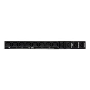Tripp Lite PDUMH20HVATNET PDU Monofásico Controlable con Switch de Transferencia Automática 3.8kW, 2 Entradas C20 de 200-240V, 8 Tomacorrientes C13 y 2 C19, 1U, TAA
