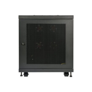 Alternative view of Tripp Lite SR12UBFFD Gabinete de Profundidad Estándar Smartrack de 12U (Incluye Puertas Y Paneles Laterales) para Piso Industrial