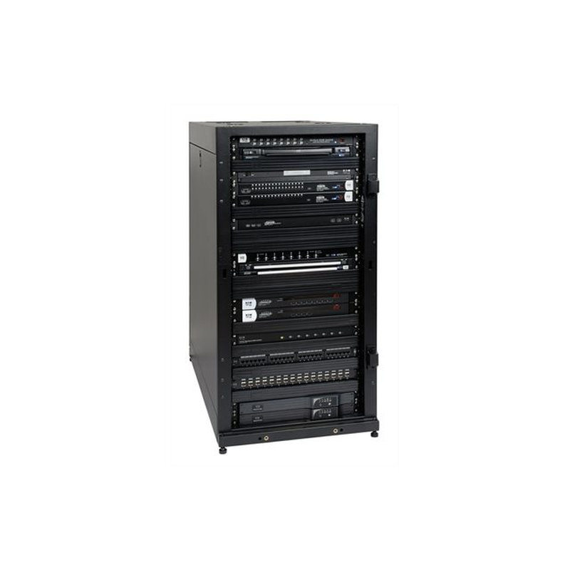 Tripp Lite SR25UB Gabinete de Profundidad Estándar Smartrack de 25U (Incluye Puertas Y Paneles Laterales) Tripp Lite SR25UB Gabinete de Profundidad Estándar Smartrack de 25U (Incluye Puertas Y Paneles Laterales) - Imagen 3