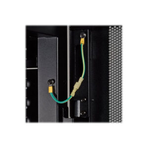 Tripp Lite SR42UBWDVRT Gabinete Ancho de Profundidad Estandar Smartrack de 42U con Dos SRCABLEVRT3 Pre-Instalados, con Costados Y Puertas