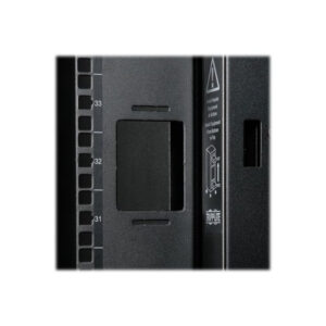 Tripp Lite SR42UBWDVRT Gabinete Ancho de Profundidad Estandar Smartrack de 42U con Dos SRCABLEVRT3 Pre-Instalados, con Costados Y Puertas