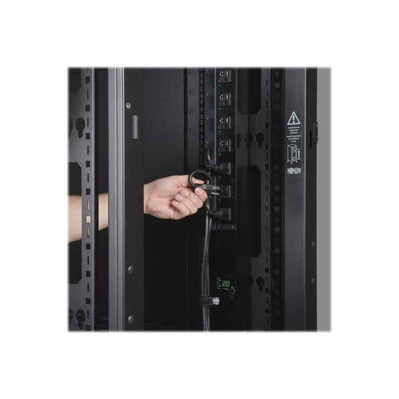Tripp Lite SR42UBZ4 Gabinete Smartrack de Profundidad Estandar Certificado Sismico de 42U con Puertas Y Paneles Laterales Tripp Lite SR42UBZ4 Gabinete Smartrack de Profundidad Estandar Certificado Sismico de 42U con Puertas Y Paneles Laterales - Imagen 13