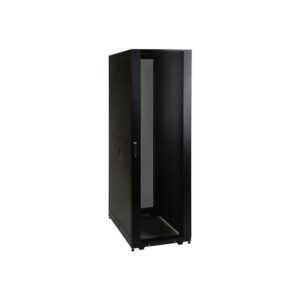 Tripp Lite SR48UB Gabinete de profundidad estándar SmartRack de 48U con puertas y paneles laterales