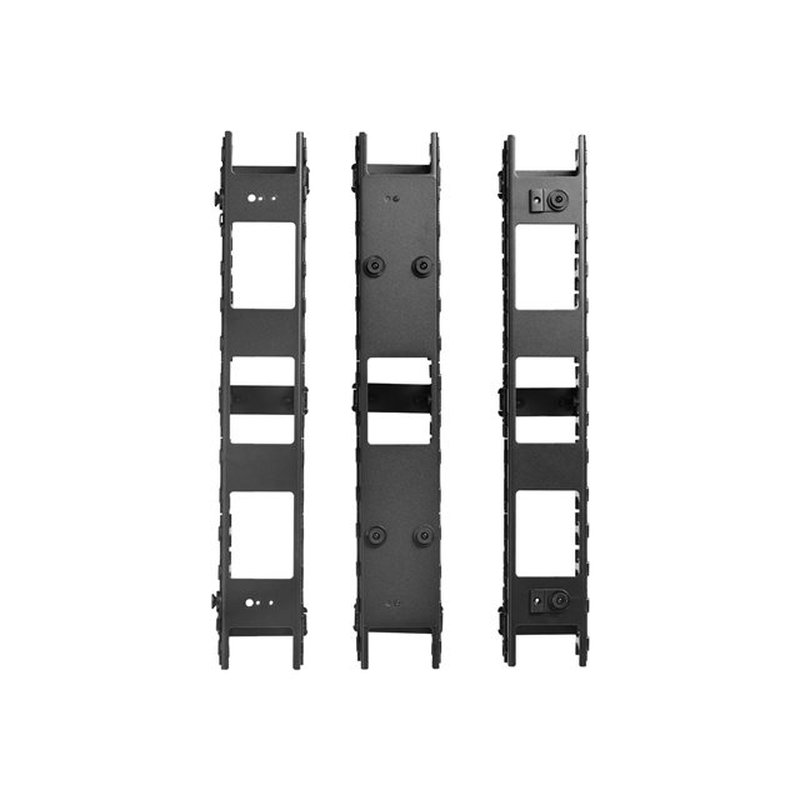 Tripp Lite SRCABLEVRT3 Sujetador de Cable Vertical de Alta Capacidad SmartRack, 7.62 cm [3"] - Ducto de peine doble