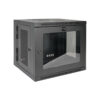 Tripp Lite SRW10USG Gabinete Smartrack 10U de Bajo Perfil con Ajuste de Profundidad del Interruptor para Instalación en Pared con Ventana de Acrílico Transparente Y Parte Posterior Abisagrada