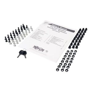 Tripp Lite SRW10USG Gabinete Smartrack 10U de Bajo Perfil con Ajuste de Profundidad del Interruptor para Instalación en Pared con Ventana de Acrílico Transparente Y Parte Posterior Abisagrada