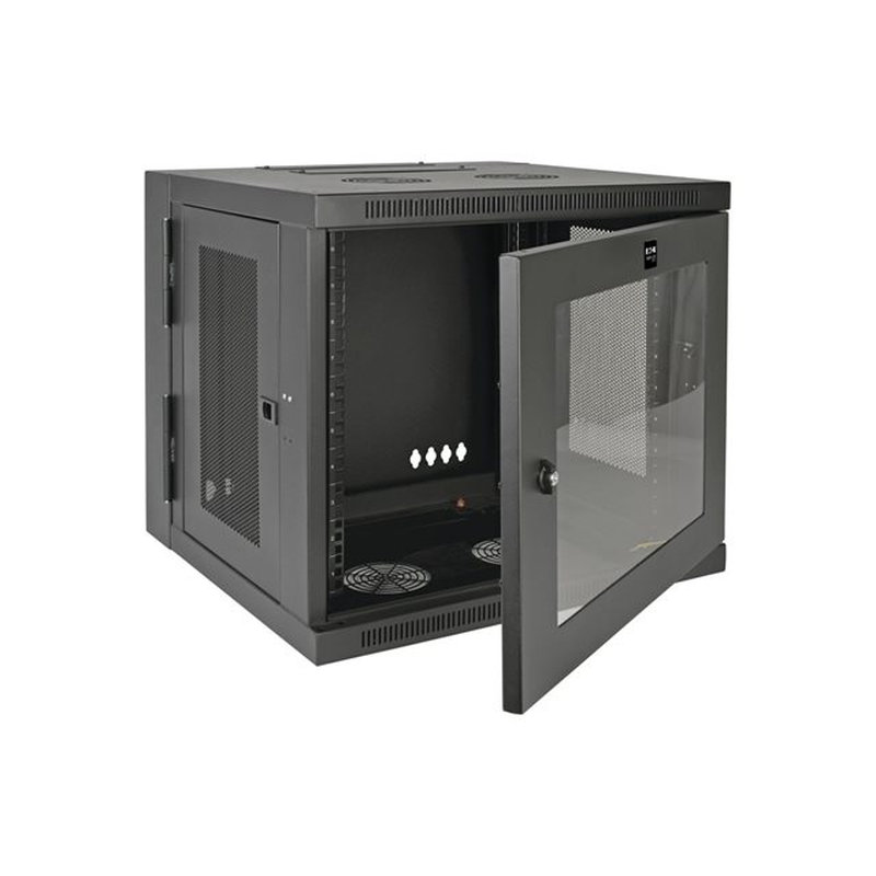 Tripp Lite SRW10USG Gabinete Smartrack 10U de Bajo Perfil con Ajuste de Profundidad del Interruptor para Instalación en Pared con Ventana de Acrílico Transparente Y Parte Posterior Abisagrada - Imagen 2
