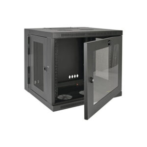 Tripp Lite SRW10USG Gabinete Smartrack 10U de Bajo Perfil con Ajuste de Profundidad del Interruptor para Instalación en Pared con Ventana de Acrílico Transparente Y Parte Posterior Abisagrada