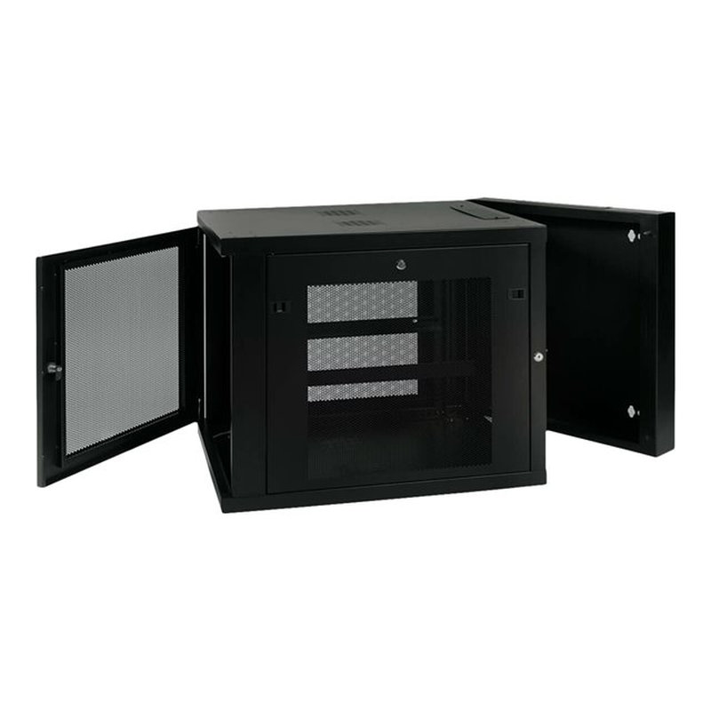 Tripp Lite SRW12US33 Gabinete para Rack Smartrack de 12U para Instalación en Pared Y Ajuste de Profundidad A La Altura Del Servidor, Parte Posterior Abisagrada