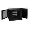 Tripp Lite SRW12US33 Gabinete para Rack Smartrack de 12U para Instalación en Pared Y Ajuste de Profundidad A La Altura Del Servidor, Parte Posterior Abisagrada