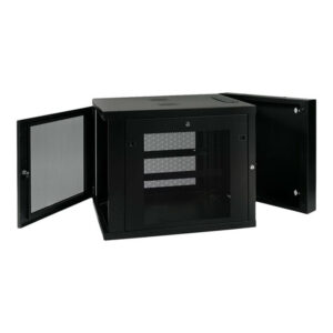 Tripp Lite SRW12US33 Gabinete para Rack Smartrack de 12U para Instalación en Pared Y Ajuste de Profundidad A La Altura Del Servidor, Parte Posterior Abisagrada