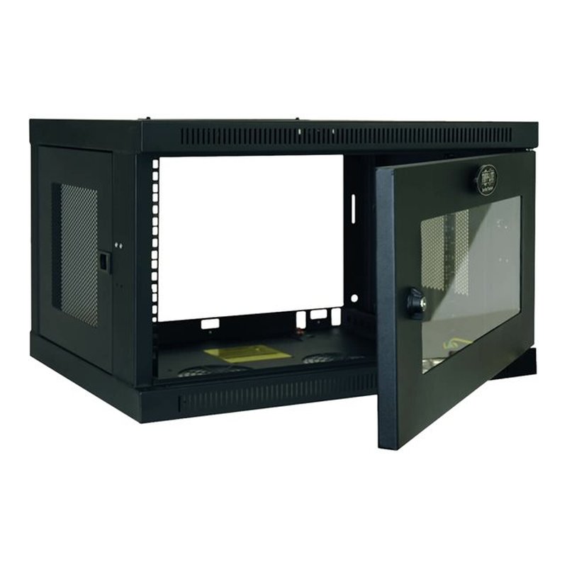 Tripp Lite SRW6UG Gabinete Smartrack 6U de Bajo Perfil con Ajuste de Profundidad A La Altura del Interruptor para Instalación en Pared con Ventana de Acrílico Transparente - Imagen 2