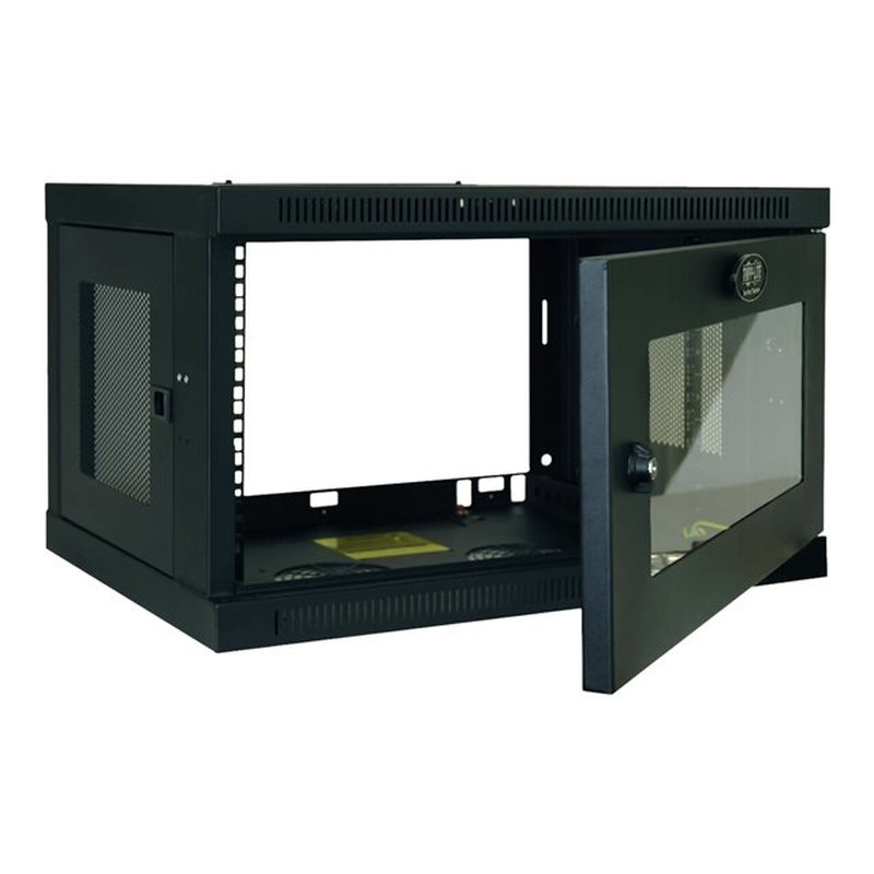 Tripp Lite SRW6UG Gabinete Smartrack 6U de Bajo Perfil con Ajuste de Profundidad A La Altura del Interruptor para Instalación en Pared con Ventana de Acrílico Transparente - Imagen 2