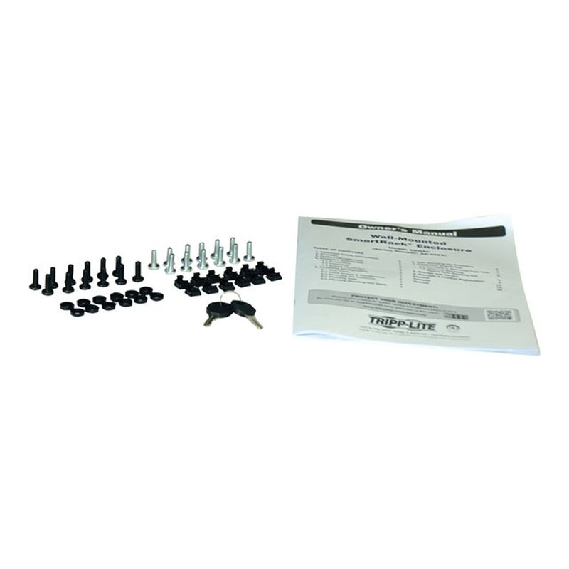 Tripp Lite SRW6UWG Gabinete Smartrack 6U de Bajo Perfil con Ajuste de Profundidad A La Altura del Interruptor para Instalación en Pared con Ventana de Acrílico Transparente, Blanco - Imagen 5