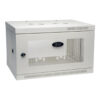 Tripp Lite SRW6UW Gabinete Smartrack de 6U de Bajo Perfil y Ajuste de Profundidad a la Altura del Interruptor para Instalación en Pared, Blanco