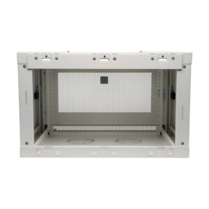 Tripp Lite SRW6UW Gabinete Smartrack de 6U de Bajo Perfil y Ajuste de Profundidad a la Altura del Interruptor para Instalación en Pared, Blanco