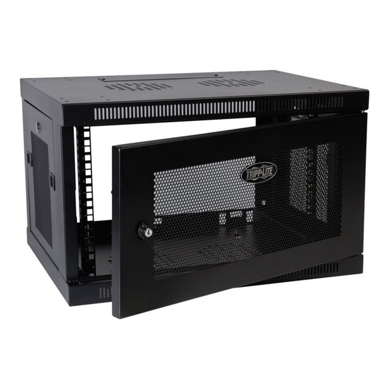 Tripp Lite SRW6U Gabinete Smartrack de 6U de Bajo Perfil, de Profundidad del Switch para Instalación en Pared