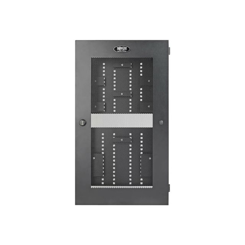 Tripp Lite SRWF6UMOD Gabinete para Cableado Estructurado Smartrack de 3U de Bajo Perfil, de Profundidad de Switch para Instalación Vertical en Pared, Soportes De Equipo Ajustables - Imagen 2