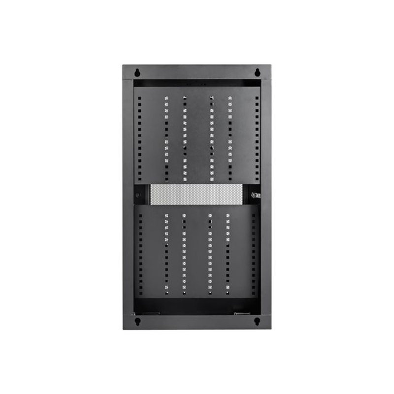 Tripp Lite SRWF6UMOD Gabinete para Cableado Estructurado Smartrack de 3U de Bajo Perfil, de Profundidad de Switch para Instalación Vertical en Pared, Soportes De Equipo Ajustables - Imagen 4