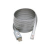Tripp Lite U209-006-RJ45-X Cable Rollover USB-A a RJ45 Serial (M/M) - Compatible con Cisco, 250 Kbps, 1.83 m [6 pies], Gris
