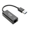 Tripp Lite U336-000-R Adaptador de Red NIC USB 3.0 a Gigabit Ethernet, 10Mbps / 100Mbps / 1000Mbps, Negro Tripp Lite U336-000-R Adaptador de Red NIC USB 3.0 a Gigabit Ethernet, 10Mbps / 100Mbps / 1000Mbps, Negro