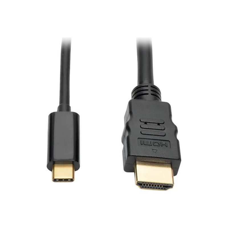 Tripp Lite U444-006-H Cable Adaptador USB-C a HDMI, 4K, Negro, 1.83 m [6 pies]