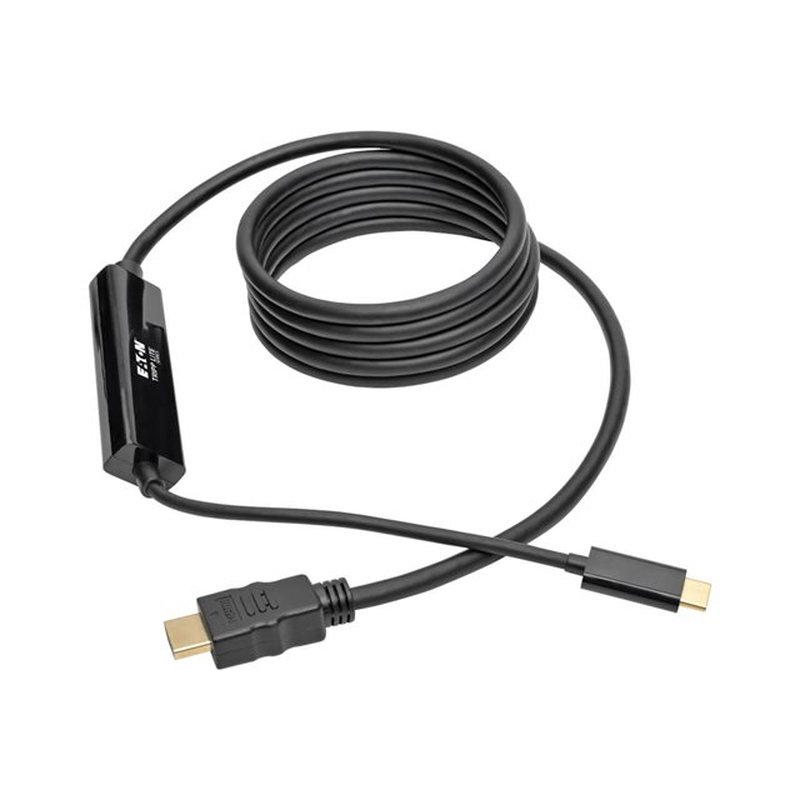 Tripp Lite U444-006-H Cable Adaptador USB-C a HDMI, 4K, Negro, 1.83 m [6 pies] - Imagen 2