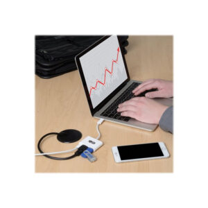 Tripp Lite U444-06N-HU-C base para portátil y replicador de puertos USB 3.2 Gen 1 (3.1 Gen 1) Type-C Blanco