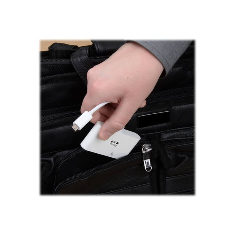 Tripp Lite U444-06N-VGU-C Adaptador Multipuerto USB-C, VGA, Puerto USB-A, GbE, Carga PD, Blanco - Imagen 7