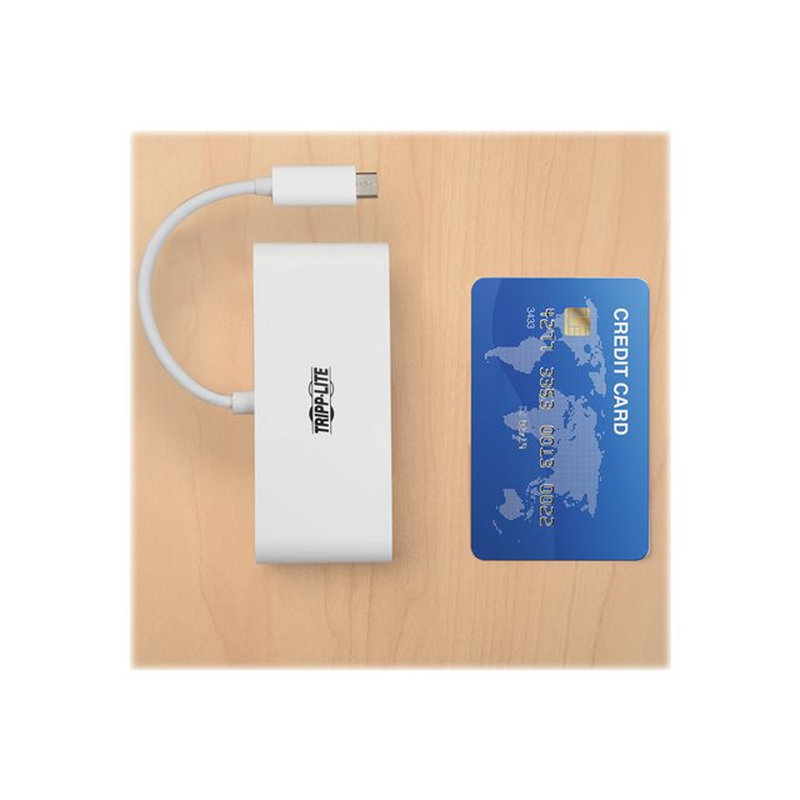 Tripp Lite U460-004-4A-C hub de interfaz USB 3.2 Gen 1 (3.1 Gen 1) Type-C 5000 Mbit/s Blanco - Imagen 10