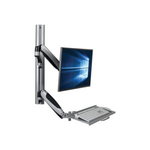 Tripp Lite WWSS1327RWTC soporte para monitor 68,6 cm (27") Negro, Plata Pared