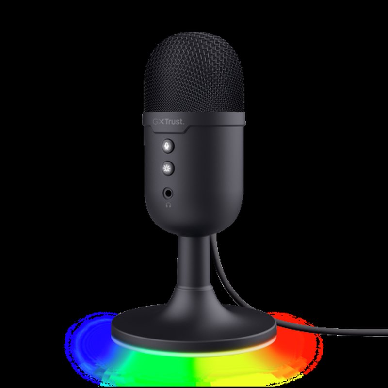 Trust GXT 234P Yunix Negro Micrófono de superficie para mesa