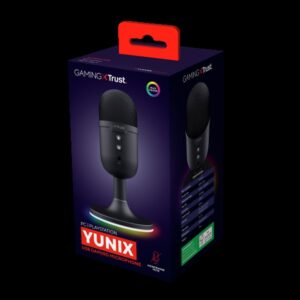 Trust GXT 234P Yunix Negro Micrófono de superficie para mesa