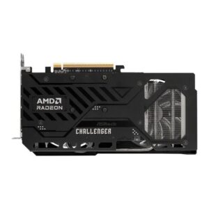 Alternative view of VGA ASROCK RX9060XT CL 8GO,AMD,RX9060XT,8GB,GDDR6,128BIT,2HDMI+2DP (2 VENTILADORES)