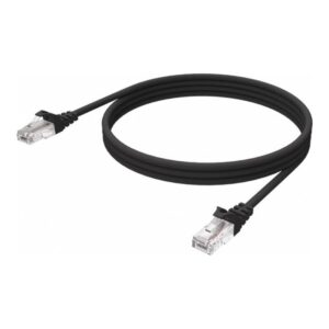 VISION 1m Black CAT6 UTP cable