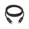 VISION 1m Black USB-C Cable