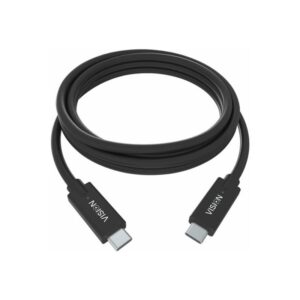 VISION 1m Black USB-C Cable