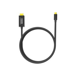 VISION 2m Black USB-C to HDMI 8K Cable