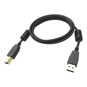 VISION 2m Black USB 2.0 cable